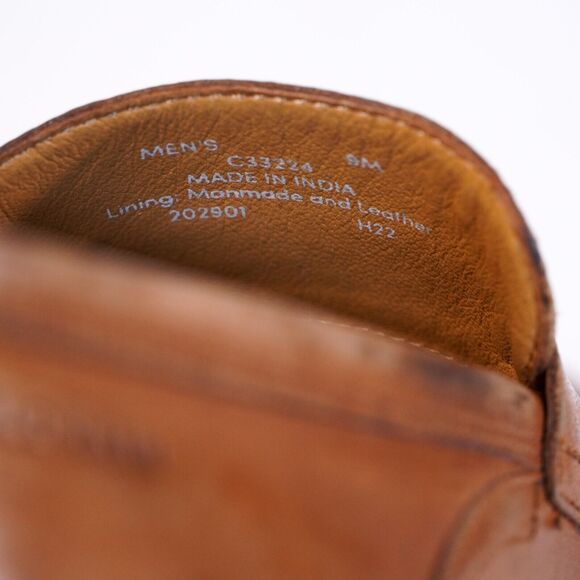 Cole Haan Grand Leather Penny Loafer Dress Shoes Mens 9M Orange Brown Tan C33224 main image 5